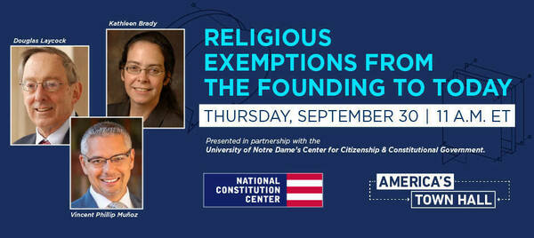 Th Fy21 Religious Exemptions From The Founding To Today Social Fb