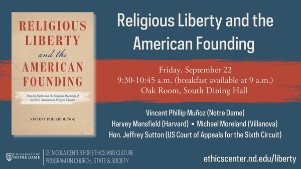 Poster For Munoz Religious Liberty Event