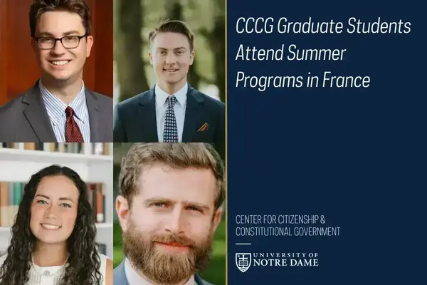 Grad students attend summer programs in France featured image